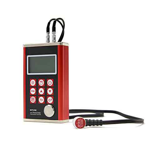 Digital Ultrasonic Thickness Gauge 128×64 dot matrix LCD with EL backlight 0.75-300mm (Depends on probes)