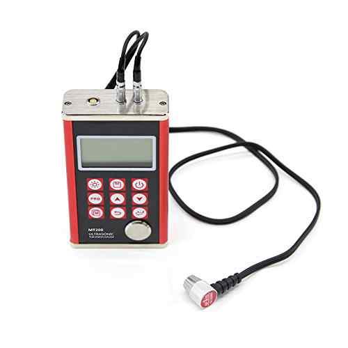 Digital Ultrasonic Thickness Gauge 128×64 dot matrix LCD with EL backlight 0.75-300mm (Depends on probes)