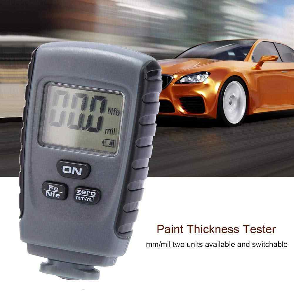 Paint Thickness Tester Professional Mini Digital Coating Meter Gauge LCD Display Paint Measure Tester Tool Instruments