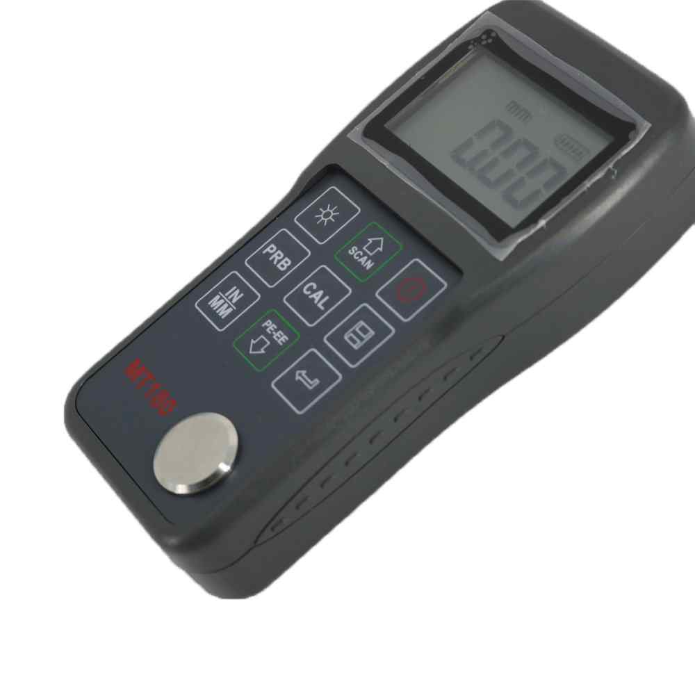 Ultrasonic Thickness Meter Gauge Tester Measuring Range 0.65mm-600mm