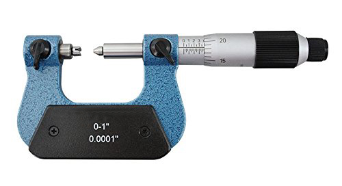 0-1" x 0.001'' Screw Thread Micrometer with 5 Anvil in Fitted Box