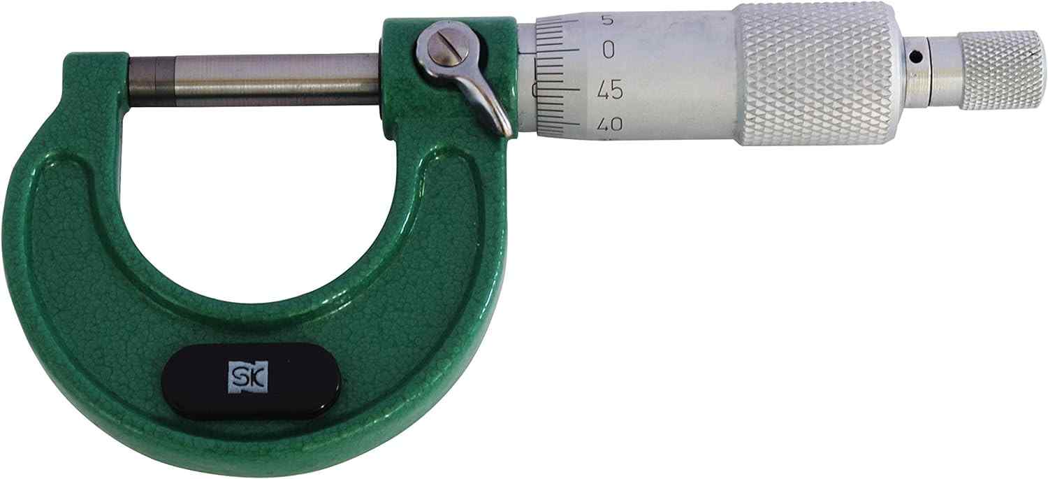 MCQ-25 SK Standard Outer Micrometer, 0-1.0 inches (0-25 mm)