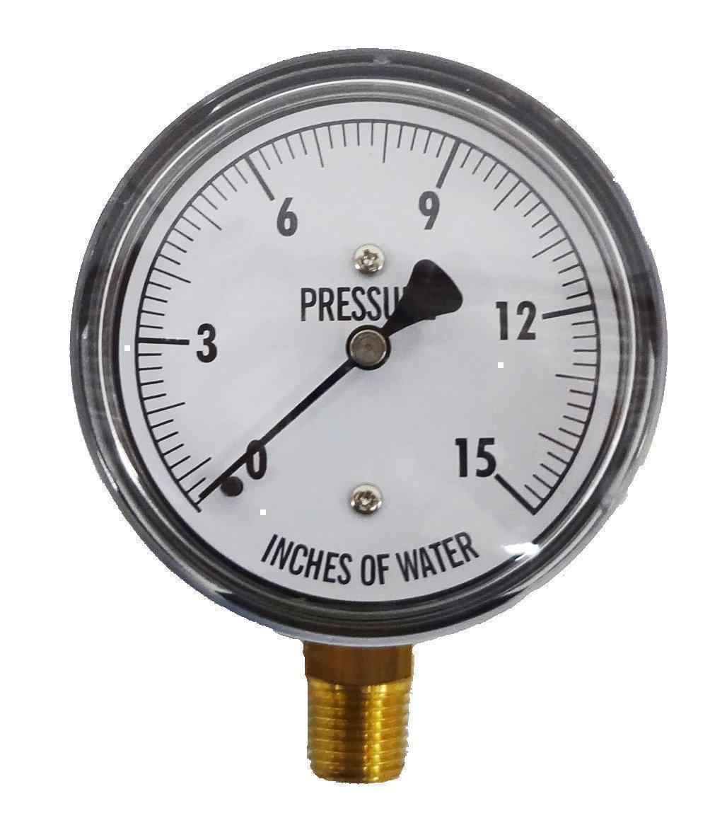 KC25-15\"H2O Low Pressure Gauge 15\" WC