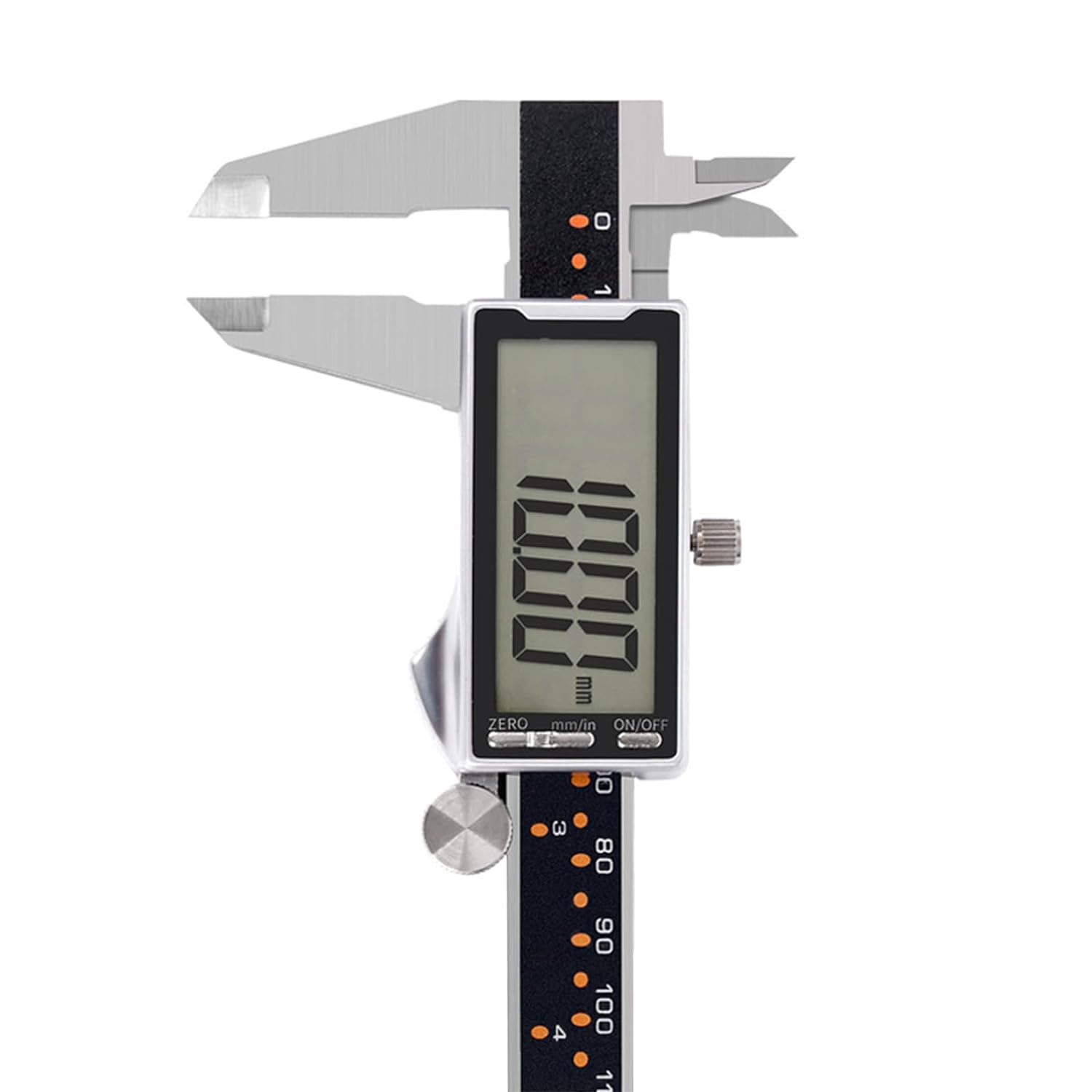 Electronic Digital Caliper Carbon Fiber/Zinc Alloy Measuring Tool