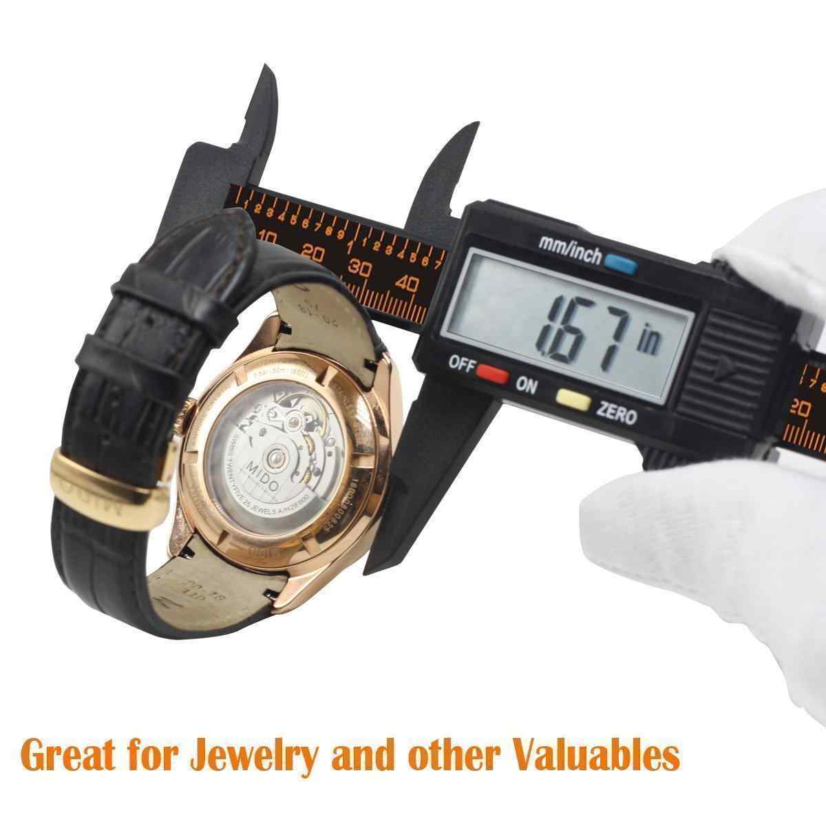 Electronic Digital Caliper Inch/Metric Conversion 0-6 Inch/150 mm Carbon Fiber Gauge Micrometer